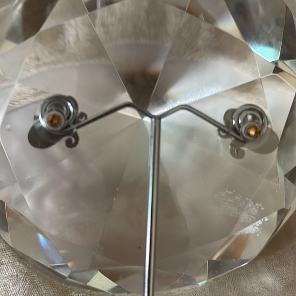 Sterling Silver Butterfly Crystal Pearl Earrings - Picture 4 of 7